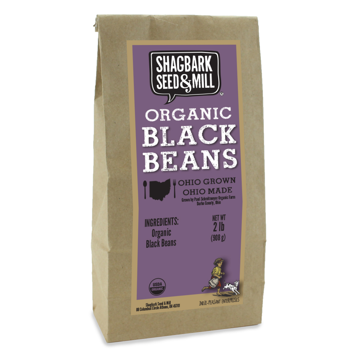 Organic Black Beans (Black Turtle Beans)